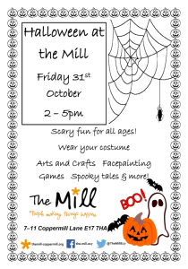 Halloween at the Mill
