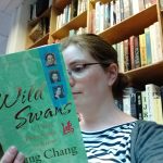 Helen J reading Wild Swans