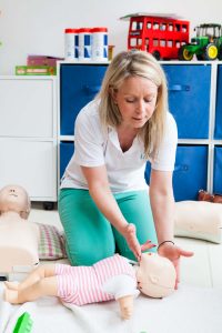 emergency first aid for kids training at The MIll E17