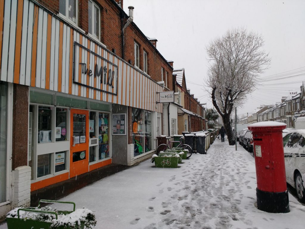 The Mill in the snow December 2018