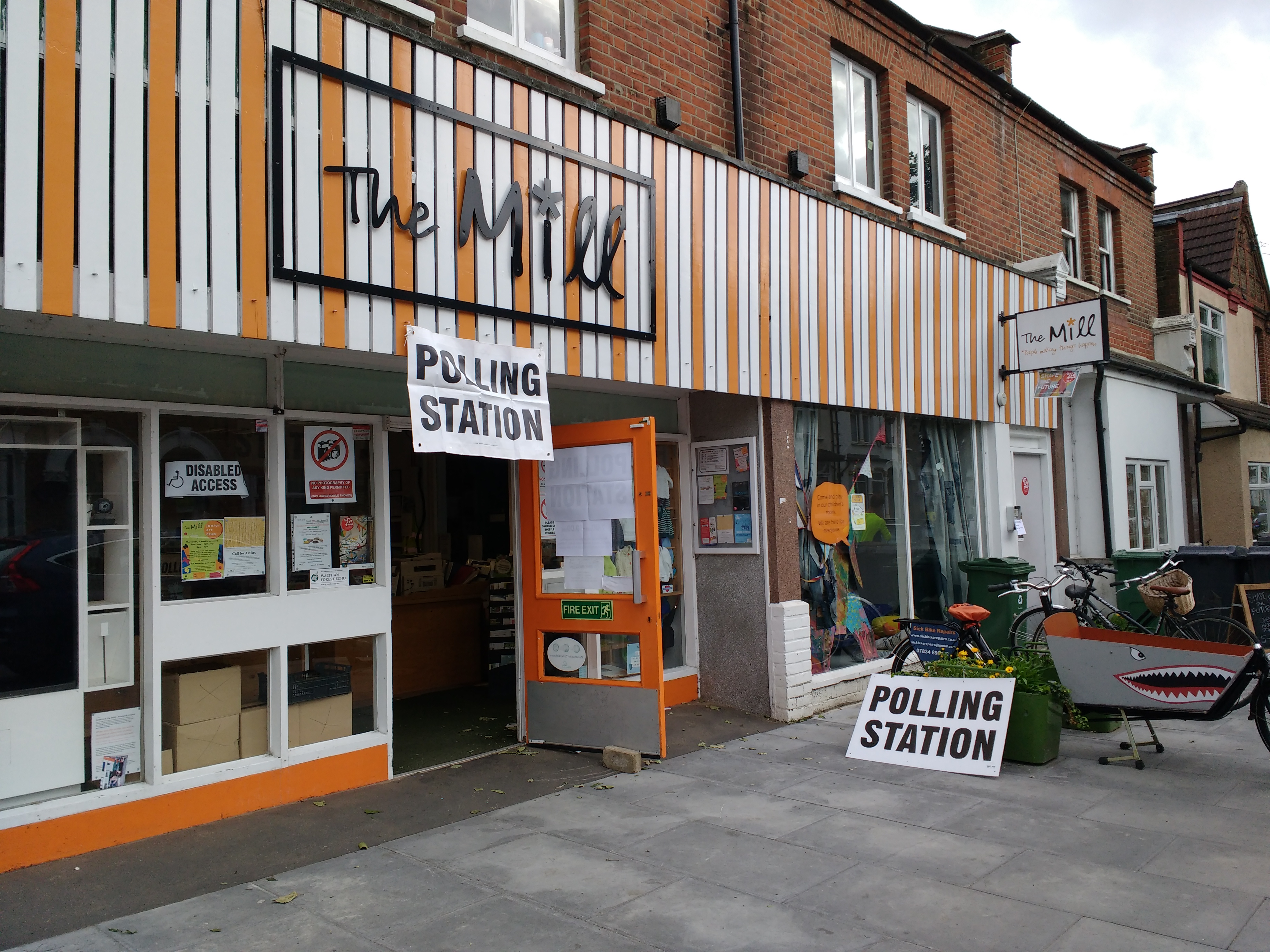 The Mill Closed - Polling Station