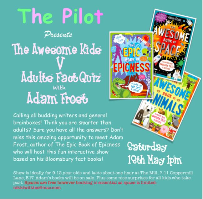 The Pilot Magazine presents: Awesome Kids V Adults Fact Quiz with Adam Frost