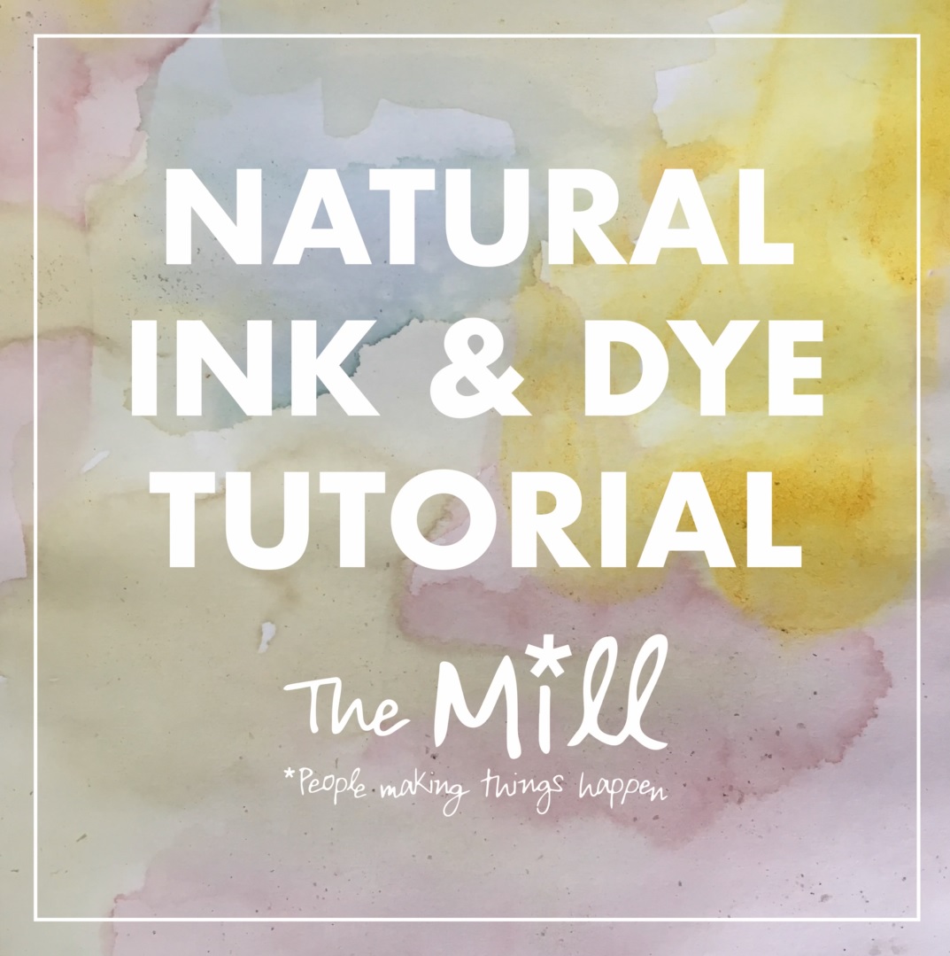 Natural Ink and Dye workshop logo