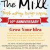 Grow Your Idea 10 anniversary flyer