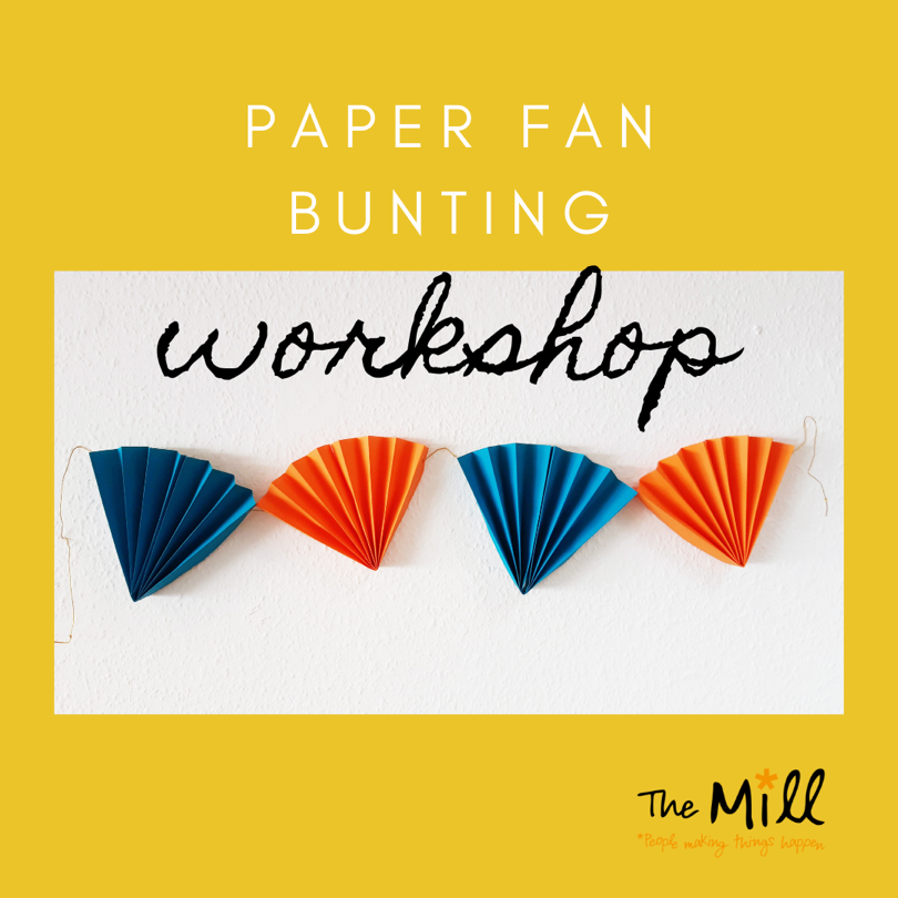 Holiday Workshop 2: Create paper flower bunting with Yanire