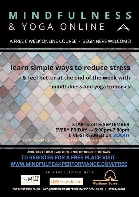 FREE Mindfulness & Yoga Course - Online & In Person