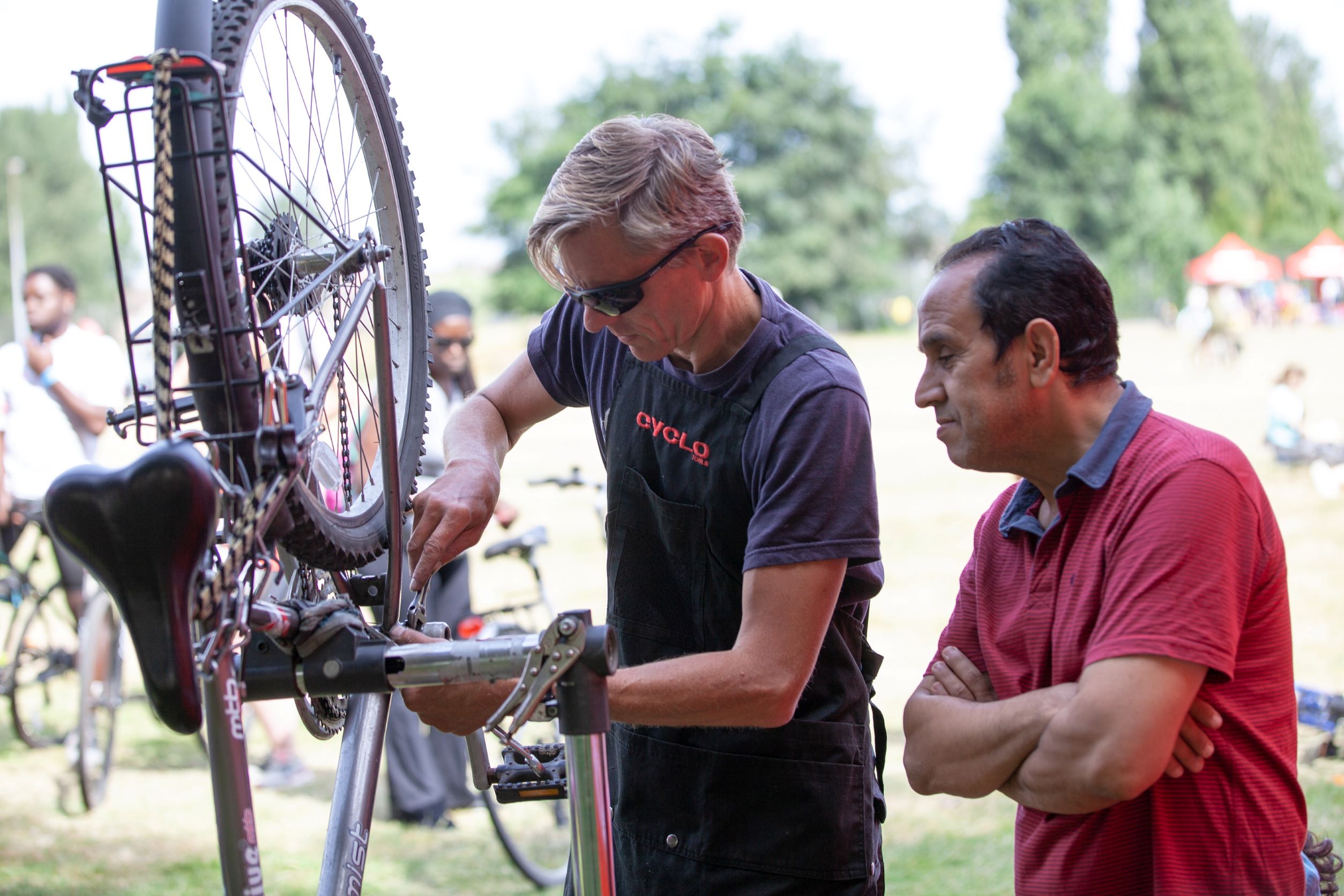 Bike maintenance course The Mill