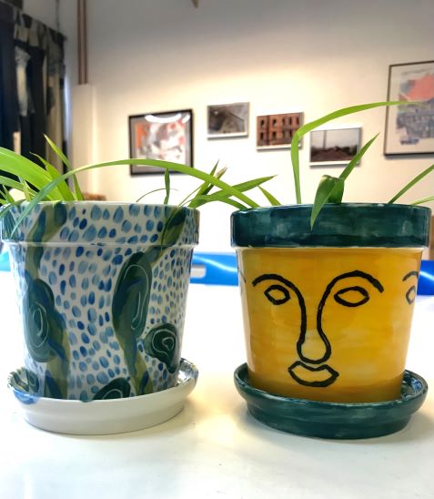 Pop up Pottery - Paint a plant pot