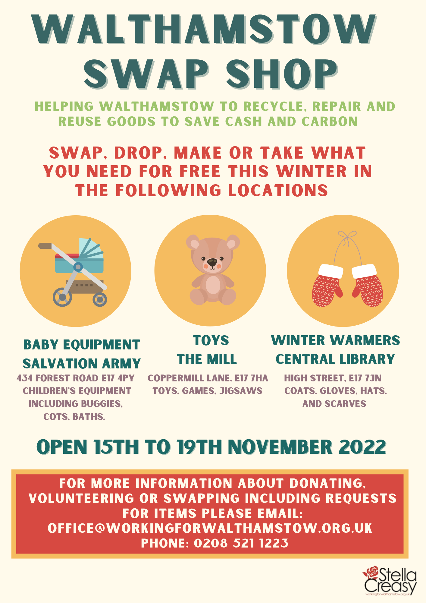 Walthamstow Swap Shop: Swap, Drop, Make or Take