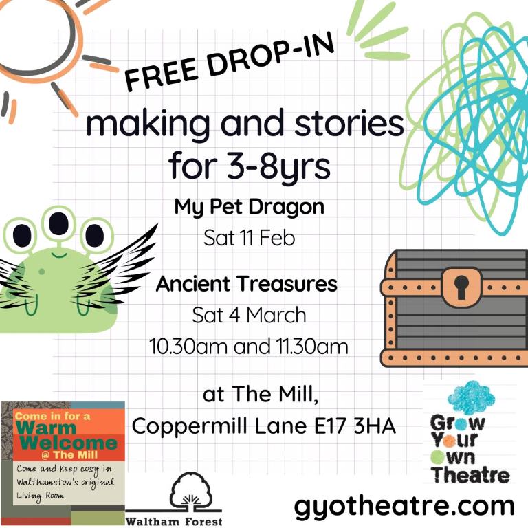 Ancient Treasures - Making and stories for 3-6yrs