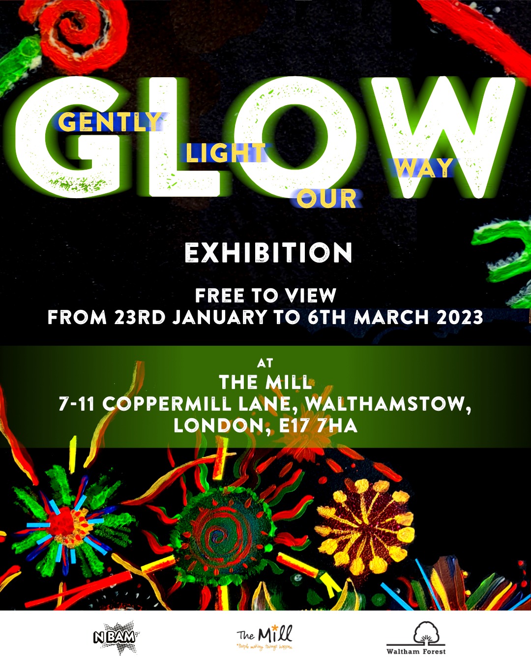 G.L.O.W Gently Light Our Way Exhibition