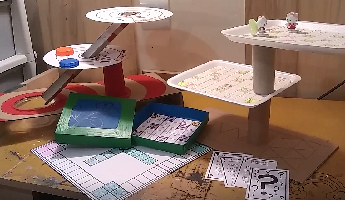 Come and create your own Boredom Busting Board games