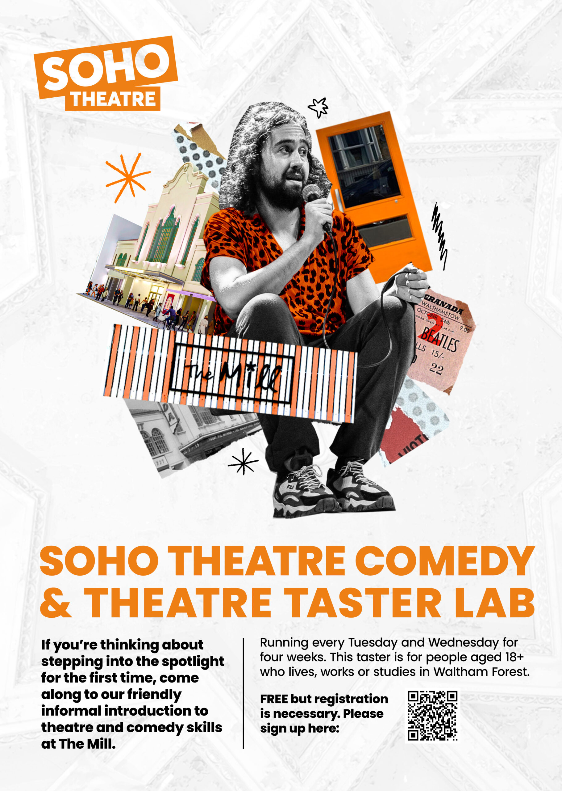 Soho Theatre Comedy & Theatre tasters, led by Ben Salmon