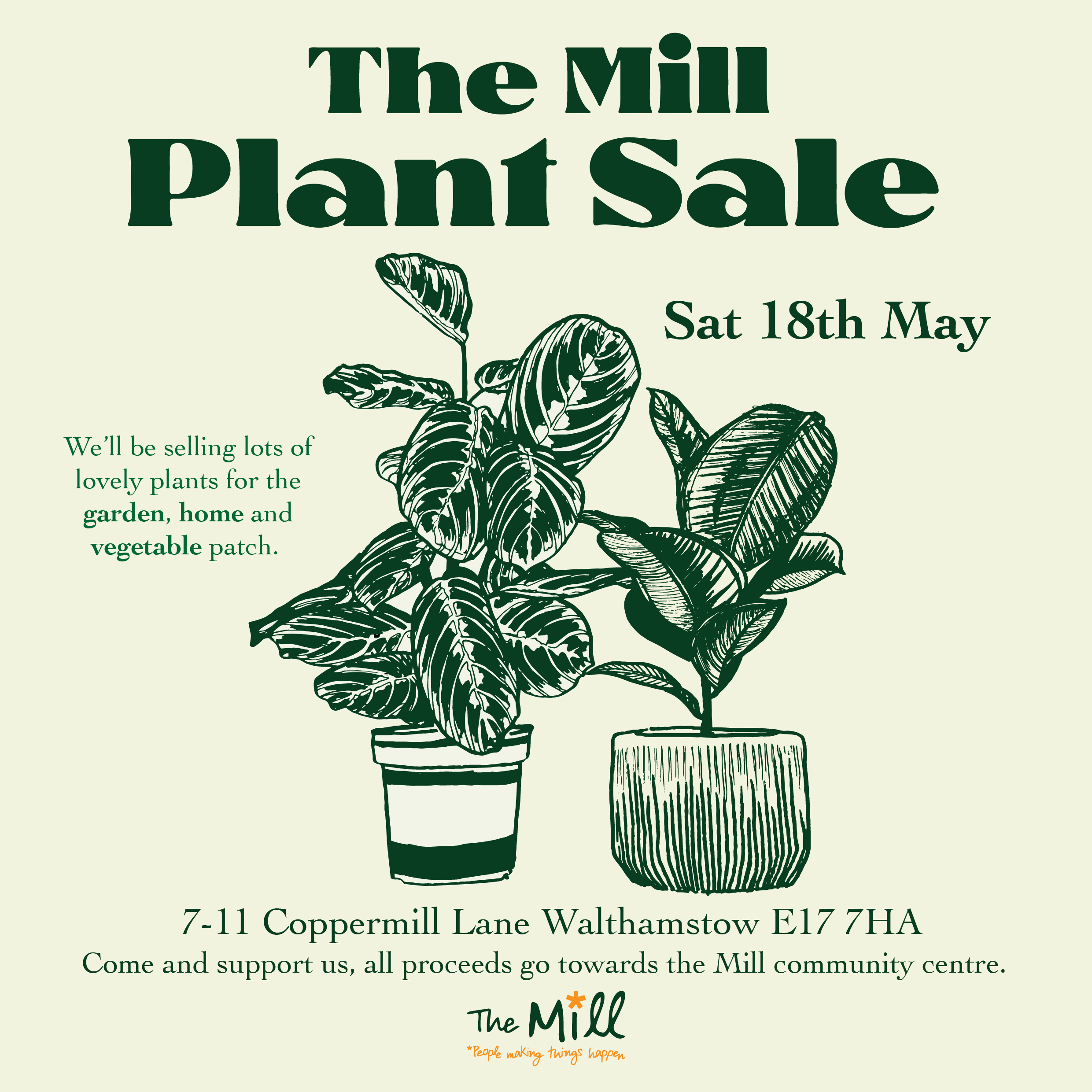 The Mill Plant Sale