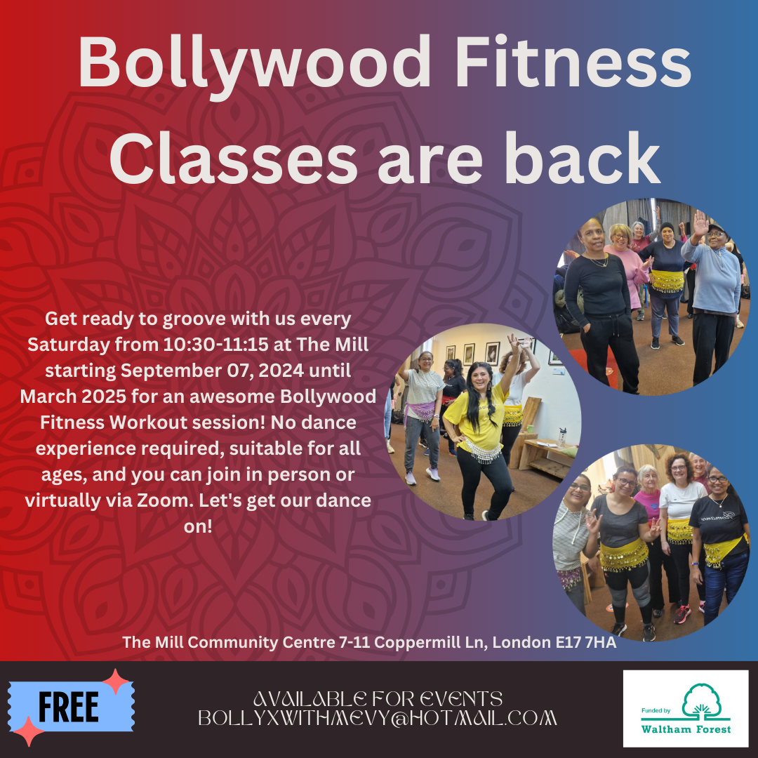 Bollywood Fitness is back at The Mill!