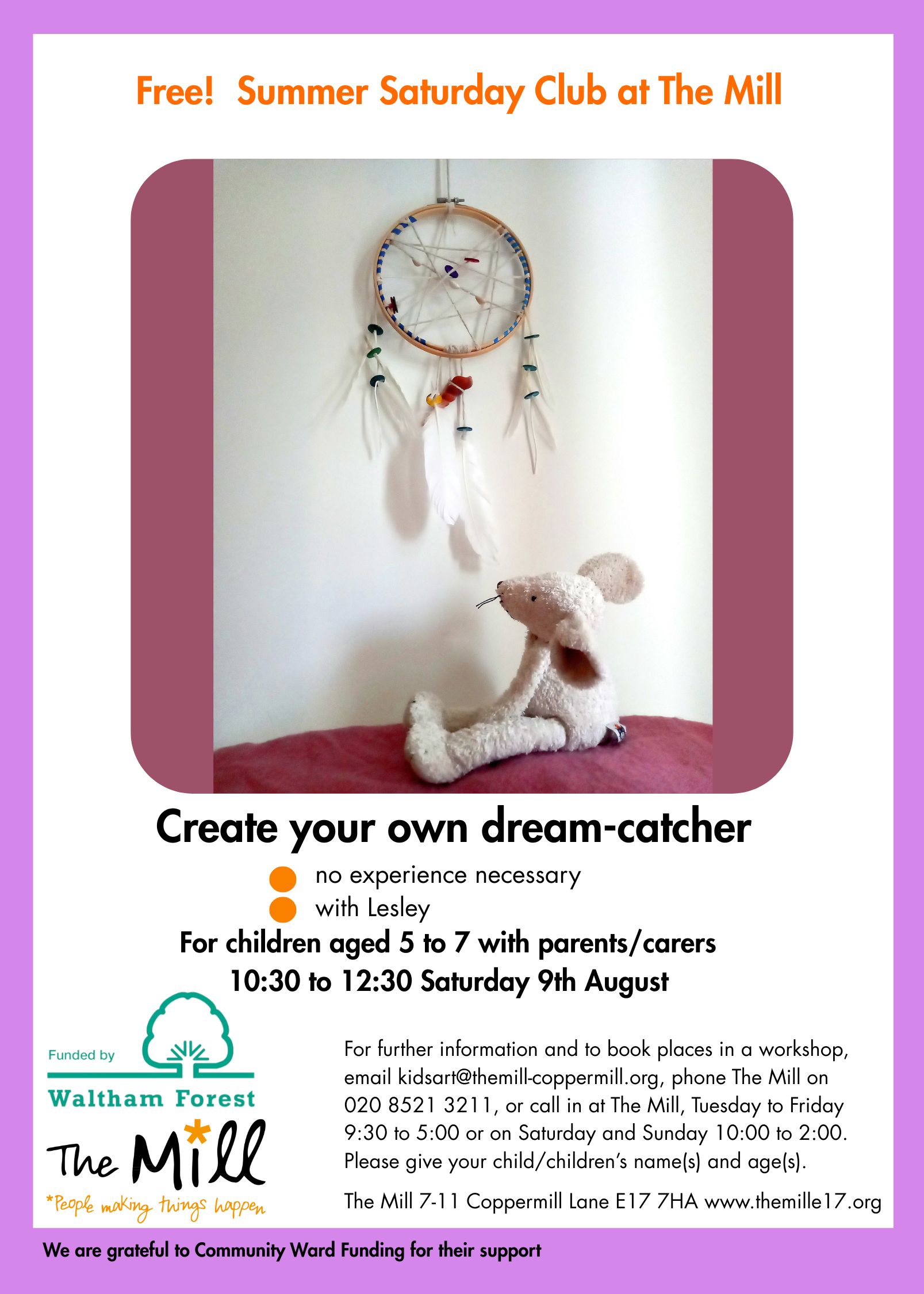 Create your own dream catcher.