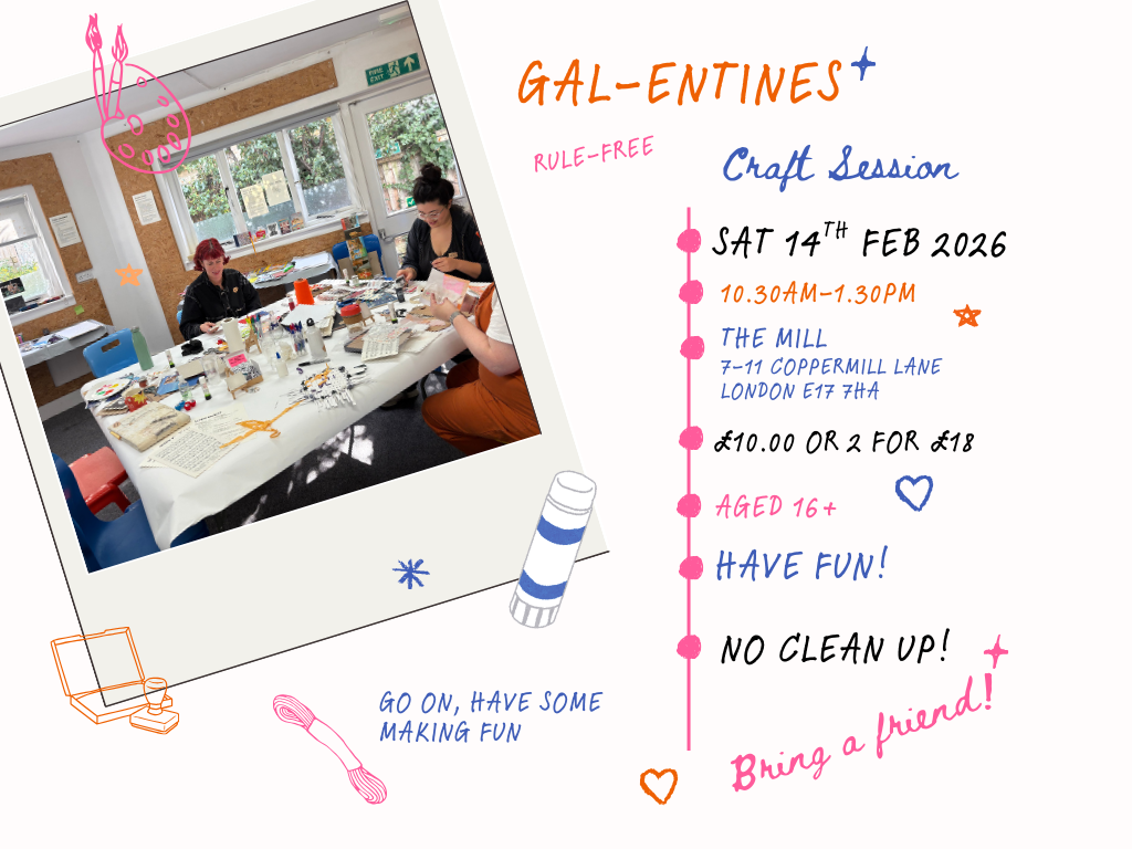 For Galentines (on Valentines): a Rule Free Craft Session