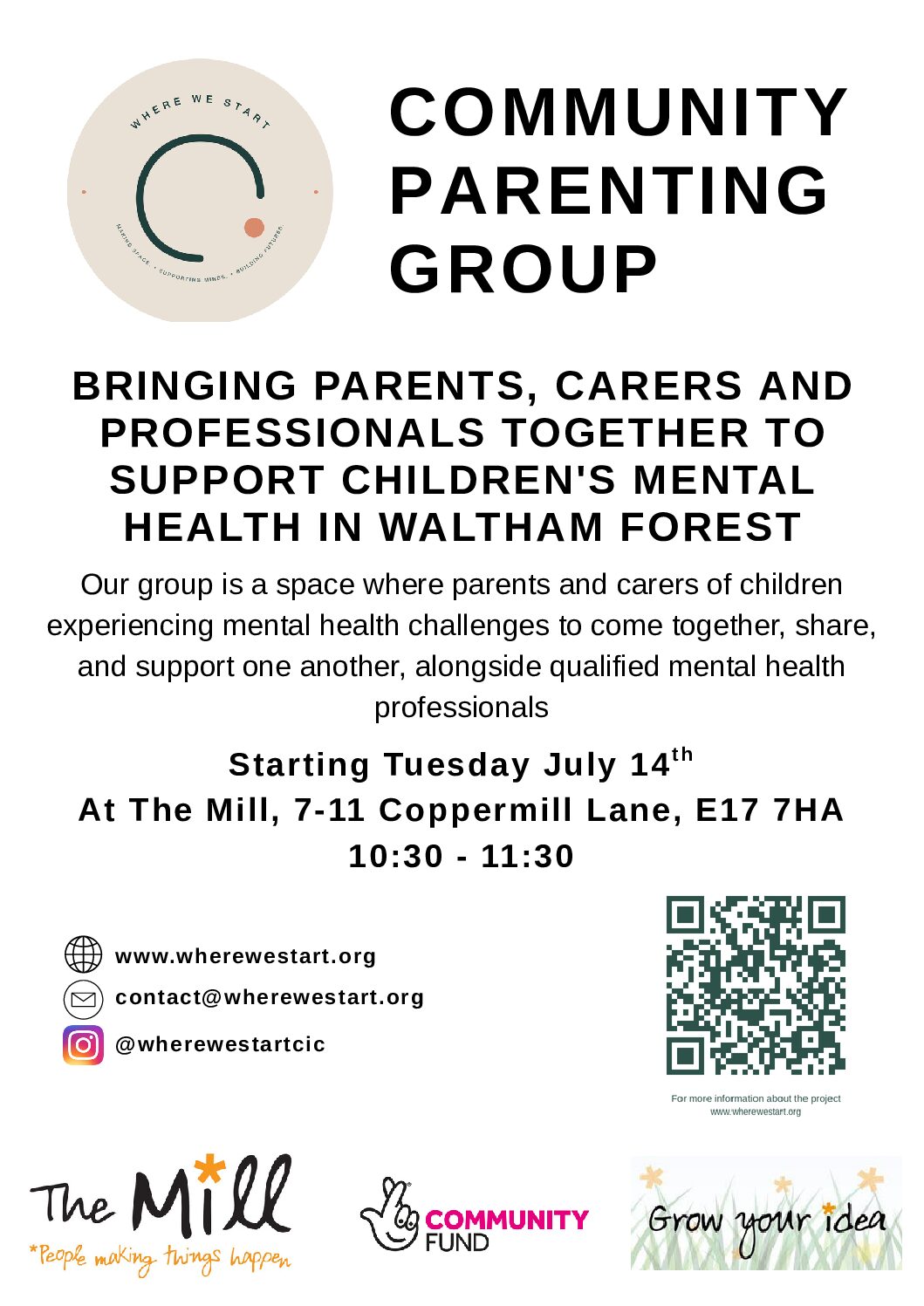 Where We Start Community Parenting Group
