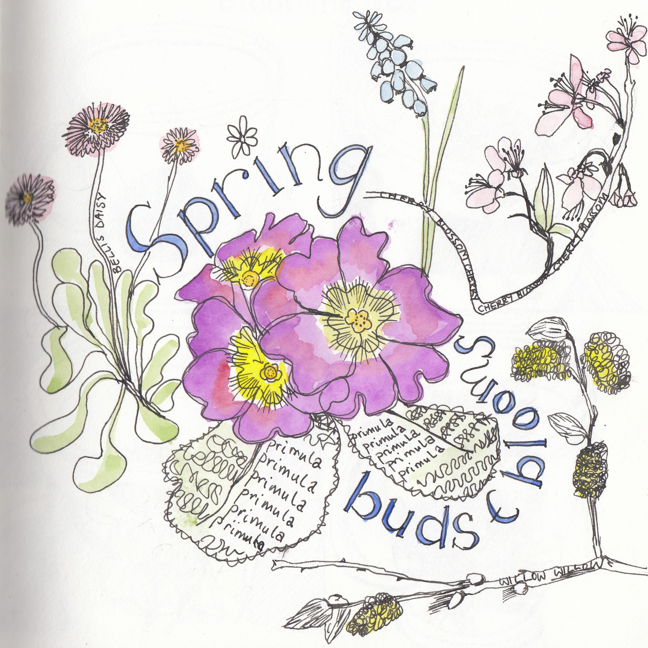 Creative Drawing: Spring Growth
